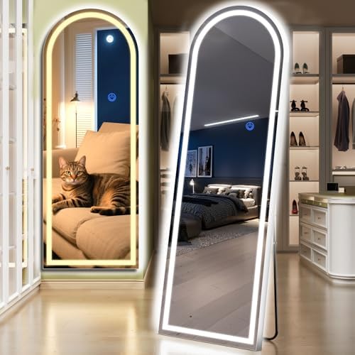 Arch Full Length Standing Mirror by INFINIGLASS