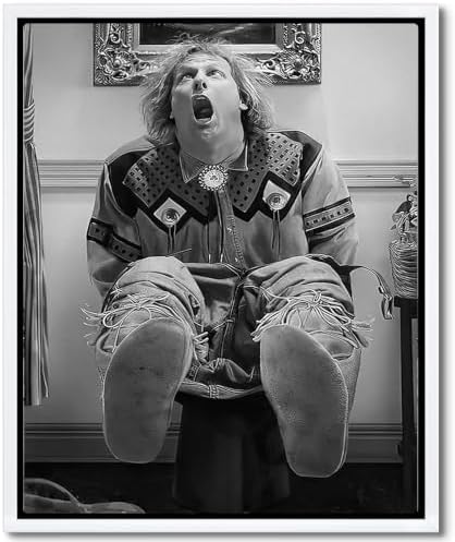 B.B.F MAKE Funny Comedy Movie Framed Canvas Wall Art by BBFMAKE
