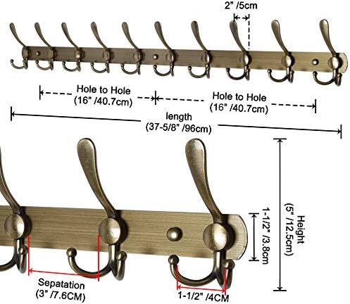 Dseap Coat Rack Wall Mount - Image 2