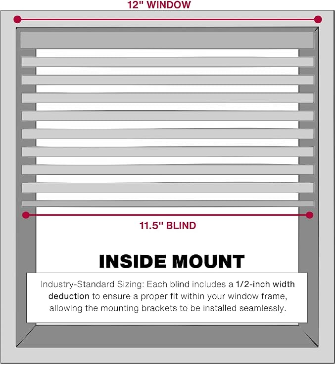 LOTUS & WINDOWARE Cordless Mini Blind, Window Blinds - Image 7