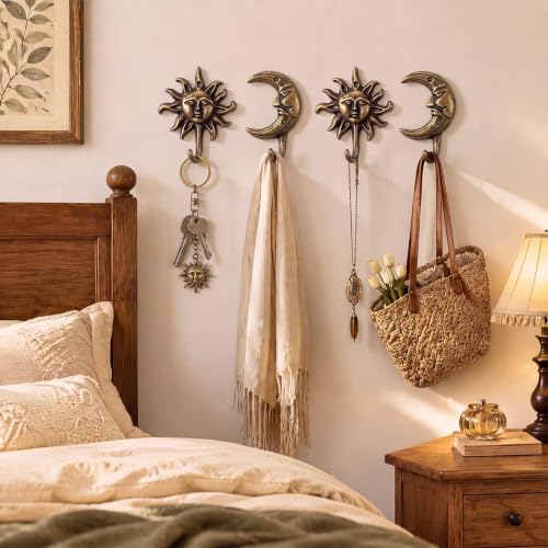 Frienda Cast Iron Hook, Antique Decorative Wall Hooks Hanger - Image 5