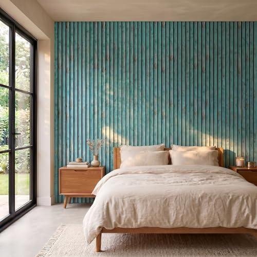 Wood Slat Acoustic Panels, 1-Piece 94.5"x12.6" Acoustic Wall Panels - Image 3