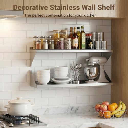 Stainless Steel Wall Shelf - Image 2