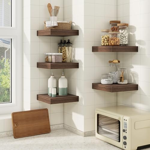 Floating Shelves for Wall, Wall Mounted Wood Shelves - Image 2