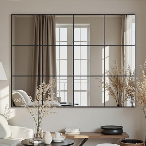 Suidia Wall Mirror, Metal Framed Wall Decor Wall-Mounted Mirrors - Image 2