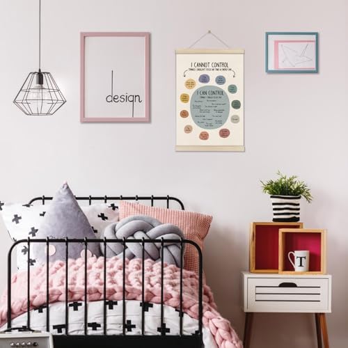 Mental Health Inspirational Posters Hanger Frame, Things I Can Control - Image 4