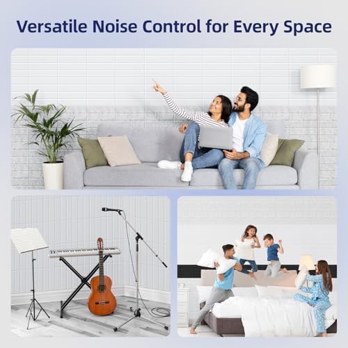 Vieshful Self Adhesive Acoustic Soundproof Wall Panels - Image 4