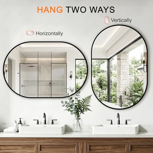 Oval Bathroom Mirror - Image 3