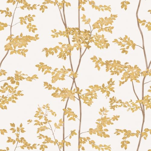 Ismoon Yellow Forest Peel and Stick Wallpaper by Ismoon