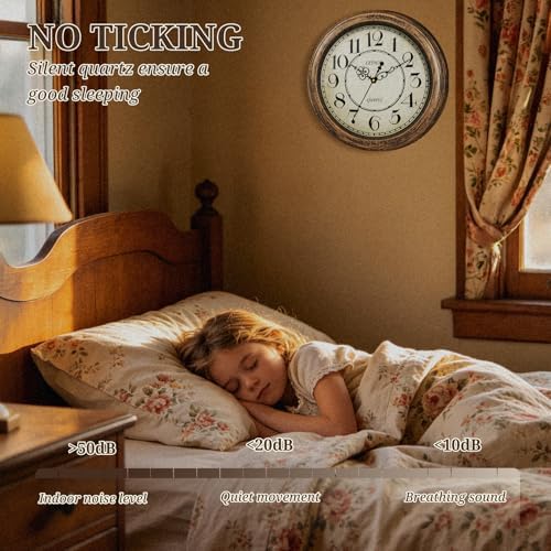 Geevon Vintage Wall Clock - Image 3