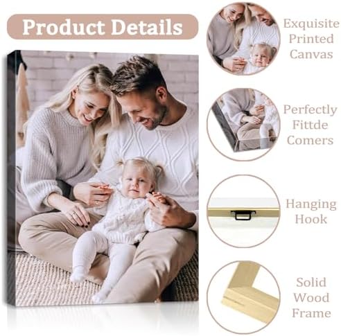 Canvas Prints with Your Photos, Ship Next Day Custom Wall Art - Image 6