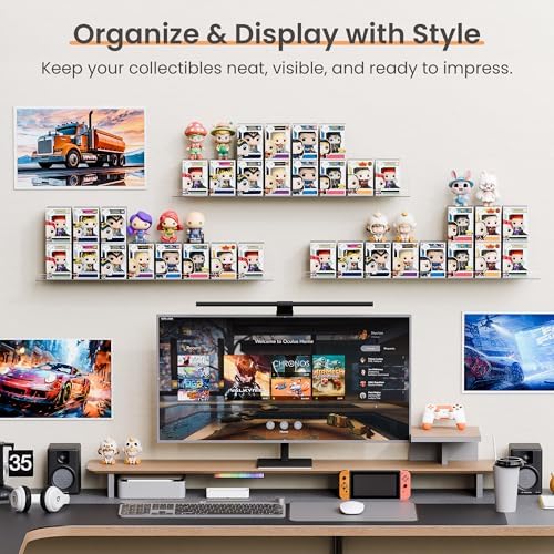 upsimples 18 Pack Acrylic Shelves - Image 4