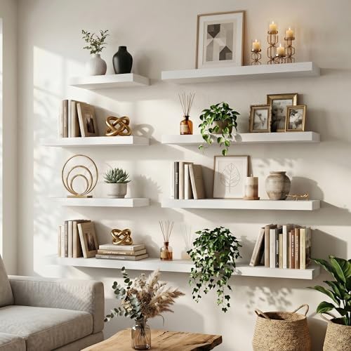 72 Inch Floating Shelves for Wall - Image 3