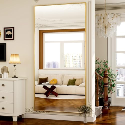 GLSLAND 77" x 38" Large Full Length Mirror -Oversize Floor Mirrors - Image 7