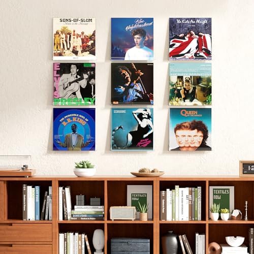 upsimples 6 Pcs 12" Clear Acrylic Shelves, Small Shelf - Image 5