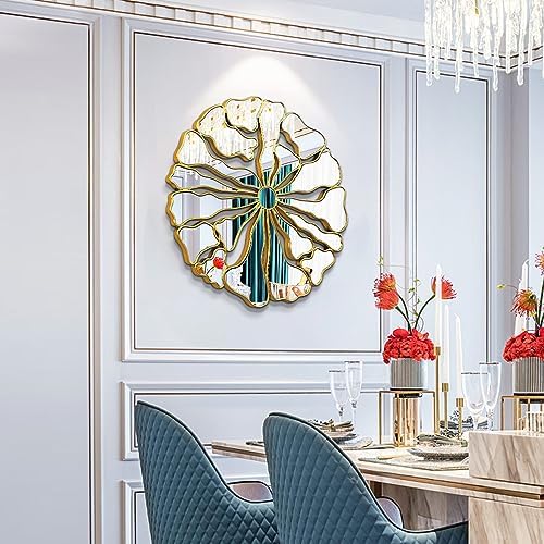 Gold Wall Mirrors Decorative, 32” Large Round Mirrors - Image 6
