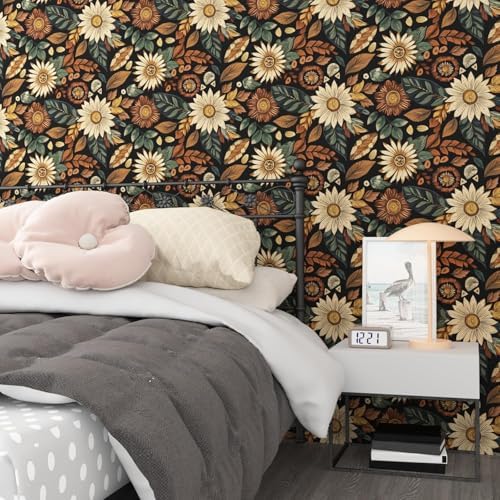 Laatse Boho Wallpaper Peel and Stick 17.5"x118" - Image 4