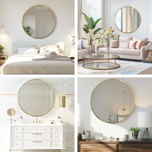 Round Bathroom Mirror, Circle Mirror, 1 Pack - Image 5