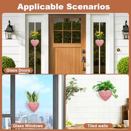 Heart-Shaped Self-Watering Wall Planter - Image 6