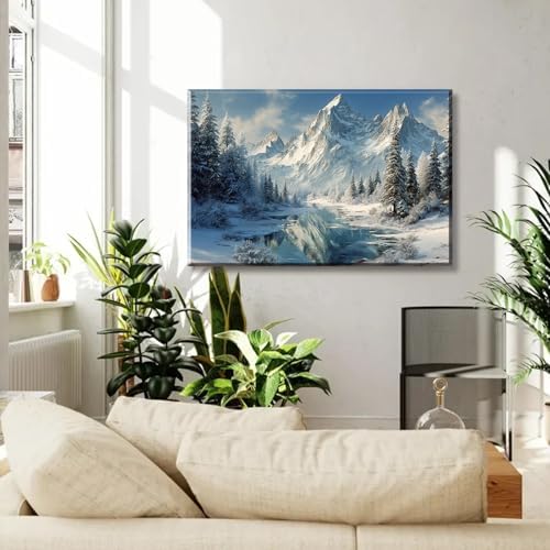 Serene Landscape Canvas Wall Art - Image 6