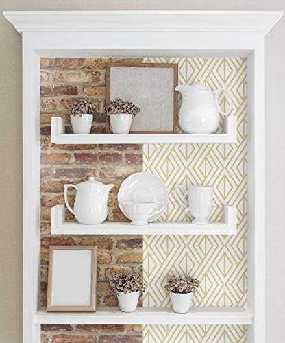 NextWall Faux Rustic Red Brick Peel and Stick Wallpaper - Image 6