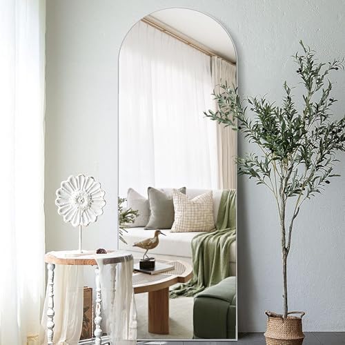 70''x26'' Full Length Mirror, Large Arched Floor Mirror - Image 6