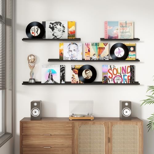 Picture Ledge Shelf, Long Floating Shelves - Image 2