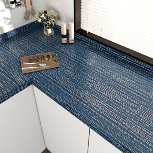 Wallercity Blue/WhiteGrasscloth Textured Wallpaper - Image 3