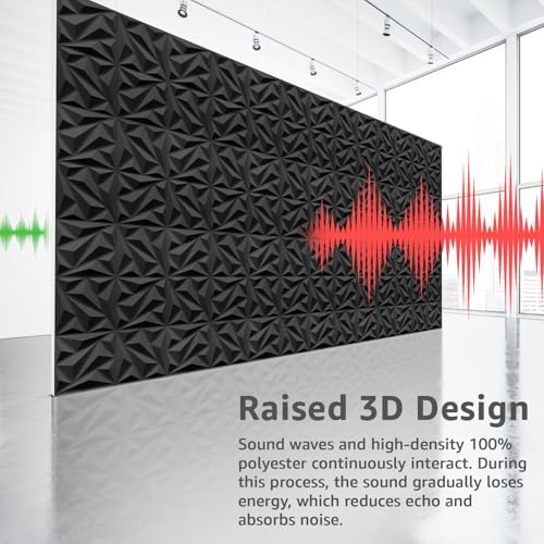 Art3dwallpanels 20 Pack Acoustic Panels, 12 X 12 Inch - Image 5