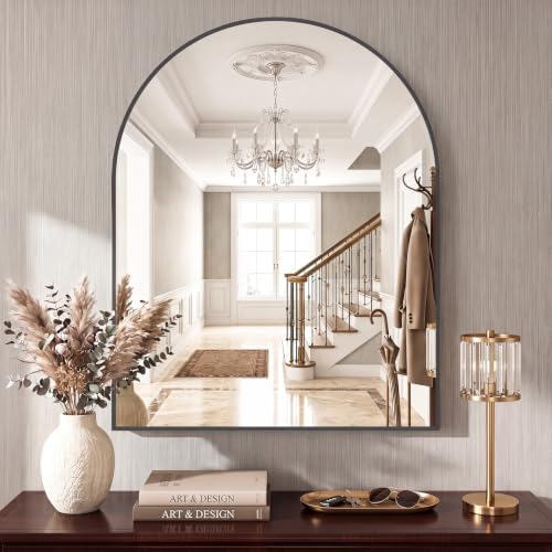 Sweetcrispy 30"x40" Arched Bathroom Mirror, Bathroom Mirrors by Sweetcrispy
