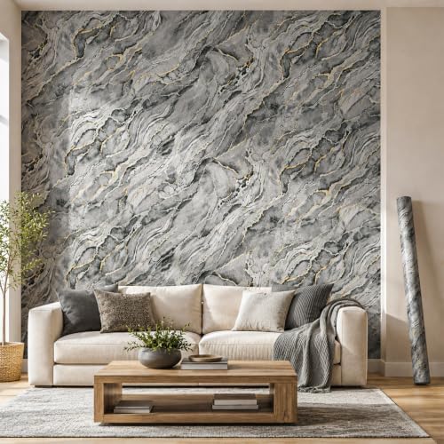 Self Adhesive Foam Wall Mural Roll 47.27" Extra Wide, 9.19 Ft Long by auxua
