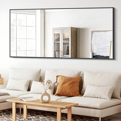 BONEWEI Bathroom Mirror, 30x60 inch Large Wall Mirror - Image 3