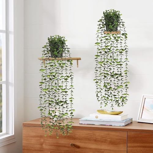 Waipfaru 2Pcs Fake Hanging Plants - Image 4