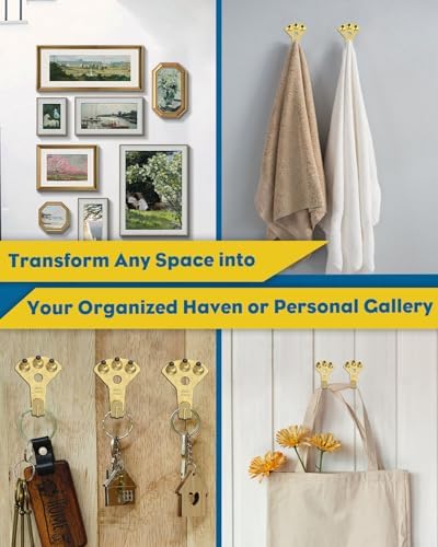 Uniclife 10 Pcs 100 lb Heavy Duty Picture Hangers - Image 7