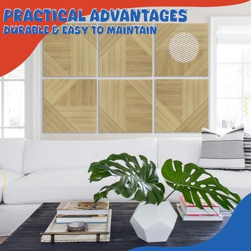 6 PCS Acoustic Wall Panels for Home Studios Offices Home Theaters - Image 7