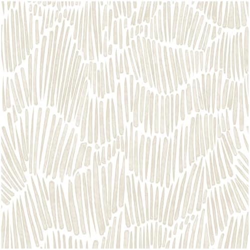 Theper Beige Peel and Stick Wallpaper Boho Contact Paper 17.3"×590" by Theper