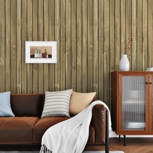 Wallercity Wood Board 3D Slat Peel and Stick Wall Panels - Image 3