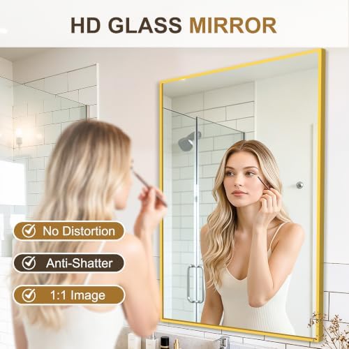 Rectangular Bathroom Mirror - Image 3