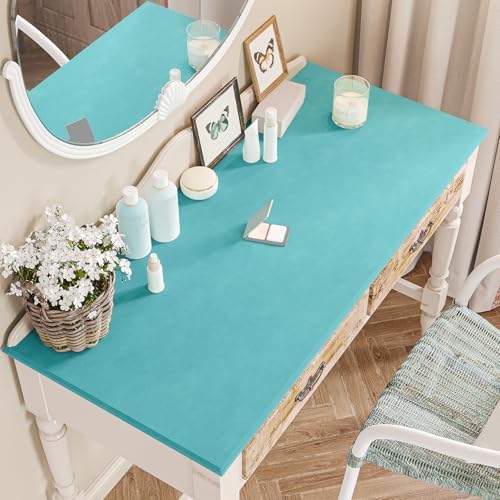 Turquoise Velvet Drawer Liner Tiffany Blue Velvet Flocking Liner - Image 2