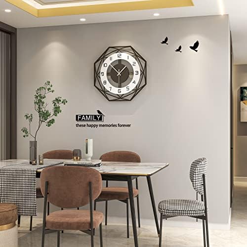 Large Wall Clocks for Living Room Decor Modern Analog Wall Clock - Image 3