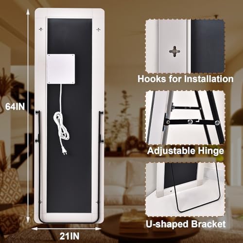 GLSLAND LED Full Length Mirror - Image 5
