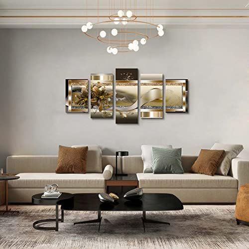 LUDUHU Orchid Flowers Canvas Print - Image 3