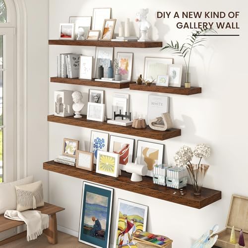 24" Wide x 6.5" Deep Floating Shelves - Image 6