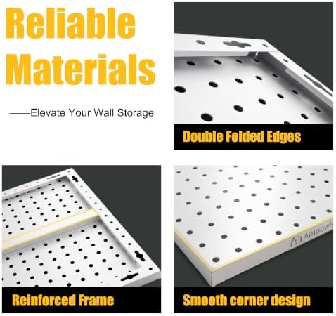 2 Pcs Metal Peg board Panels - Image 6