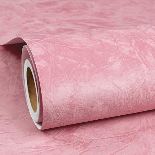 ReWallpaper Textured Blush Pink Wallpaper Peel and Stick Elegant Velvet by ReWallpaper