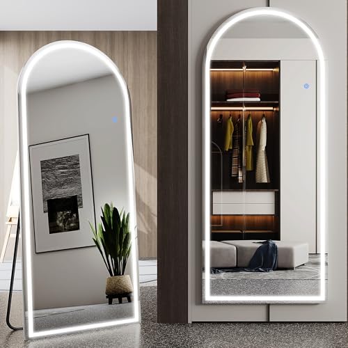 Antok 71"x28" LED Full Length Mirror, Lighted Floor Mirror - Image 2