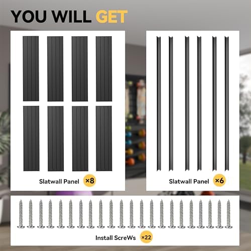 RORA Slat Wall, 4x8 ft Slatwall - Image 4