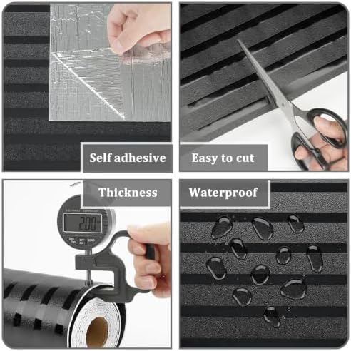 Black Wall Panels Self Adhesive Sound Proof Foam Panels - Image 6