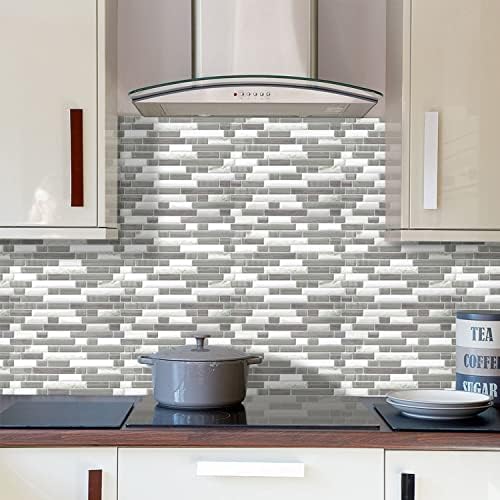 STICKGOO Peel and Stick Wall Tile Self-Adhesive Backsplash Thicker Design - Image 7