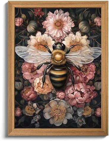 Framed Vintage 3D Textured Wall Art by AKWISHWallArt